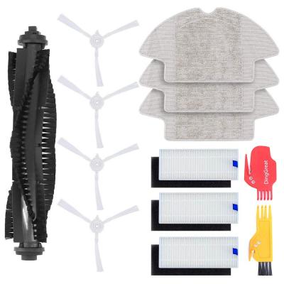 Accessoires pour pi�ces d�tach�es 360 S6 Aspirateur Robot Paquet de 1 brosses...