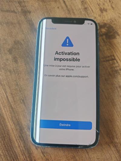 Apple iPhone 12 mini 64 Go Probl�me Activation