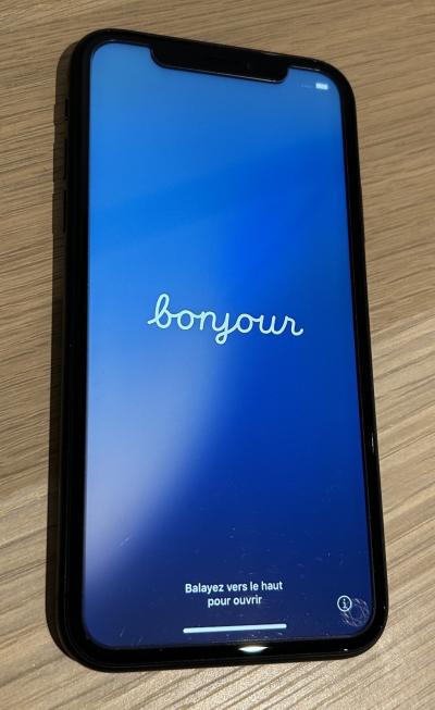 Comme neuf   Apple iPhone XR   64 Go   Noir (D�simlock�)