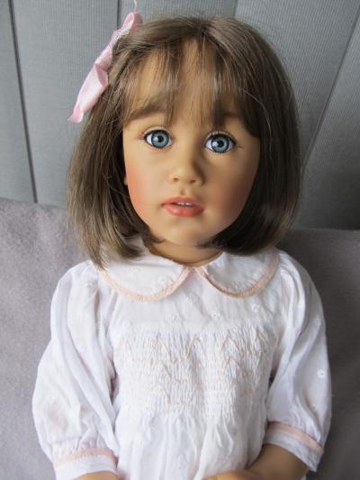 Poup�e d'artiste Sissel Skille G�tz 68cm tr�s bon �tat vinyle
