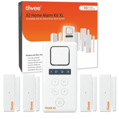 X3 Syst�me d'Alarme Complet avec Sir�ne X3, 4 Capteurs de Fen�tre et de Porte...