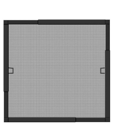 70081 fen�tre moustiquaire T�LESCOPE, anthracite