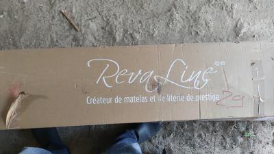 Matelas 140x190 Revaline New Amethyste   surmatelas inclus