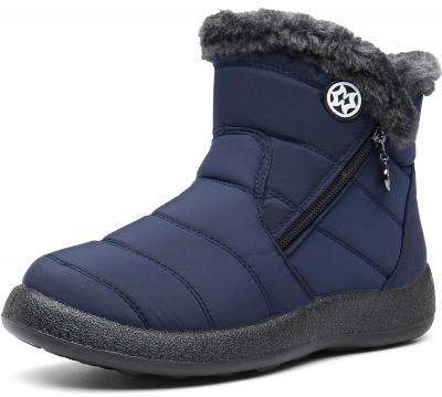 Bottes Femme Bottines Imperm�able Bottes de Neige Fourr�e Chaude Chaussures H...