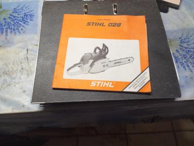 notice pour tronconneuse sthil  divers modele ancien et recent