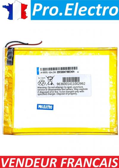 compatible:batterie liseuse KOBO libra H2O N873 PR 158098N 3.7V 1200mAh 2fils pt