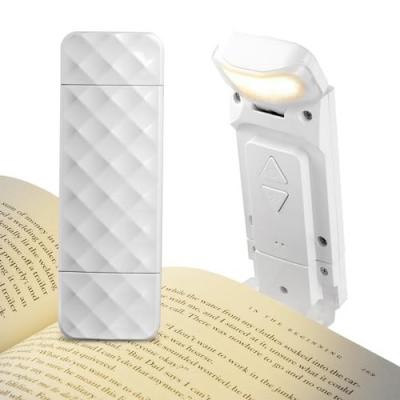 AIQInu Lampe de Lecture USB, 3 Couleurs et 5 Niveaux, Liseuse LED Rechargeable