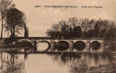 Pin l'Emagny   Pont sur l'Ognon