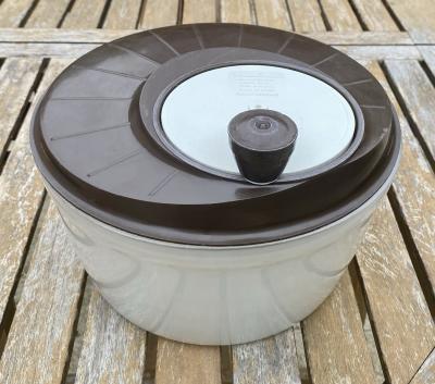 Ancienne Essoreuse � Salade Moulinex Marron SGDG Vintage TBE