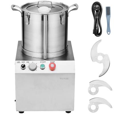VEVOR Robot Culinaire Hachoir � L�gumes 15 L En Acier Inoxydable Alimentaire