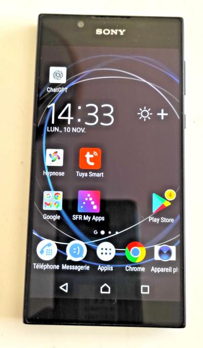 Portable SONY XPERIA  L1  noir TBE �tat de fonctionnement