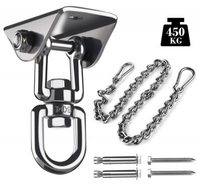 Crochet de plafond 450 kg Capacit� 360 � Crochet de suspension en acier inoxy...