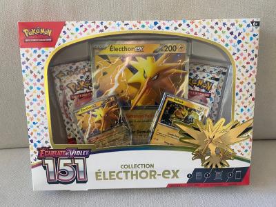 Pok�mon JCC: �carlate et Violet   151 Collection �lecthor ex Bo�te   42 Cartes