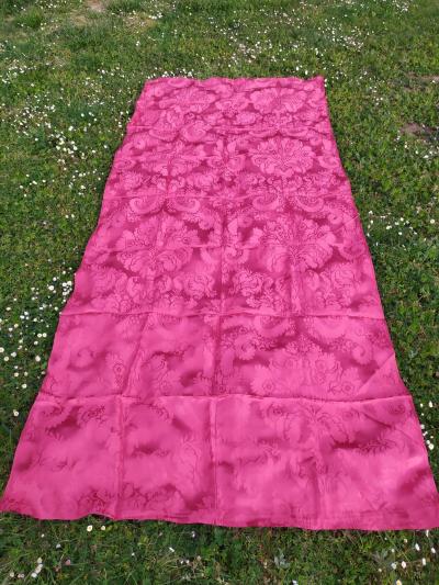 PIECE DE TISSUS textile Satin D�cor Jacquard , AMEUBLEMENT DE QUALITE Ancien.