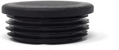 Lot de 4 Bouchons � lamelles pour Tubes Ronds  Diam�tre  5254 mm  Couleur  Noir.