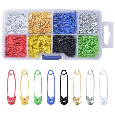400PCS Color� �pingles � Nourrice, 25mm Petite �pingles de S�ret�, M�tal �pin...