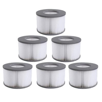 Whirlpoal Lot de 4 Cartouches filtrantes de Rechange pour Piscine Gonflable p...