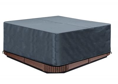 Housse de Protection pour Bain � Remous de Jardin  200 x 200 x 85 cm  Carr�  ...