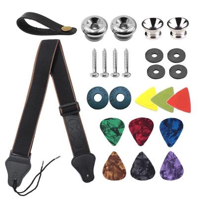 Sangle de Guitare R�glable en Coton, Courroie de Guitare Guitare �lectrique B...