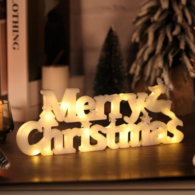 D�coration de No�l � Suspendre pour Couronne Originale Signe Lumineux Merry C...