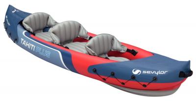 Kayak Gonflable Tahiti Plus, Cano� Canadien 2 1 Personnes, Kayak de Mer, 363 ...