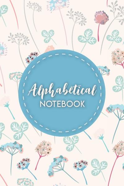 Alphabetical Notebook A5 Notebook with Alphabet Tabs.