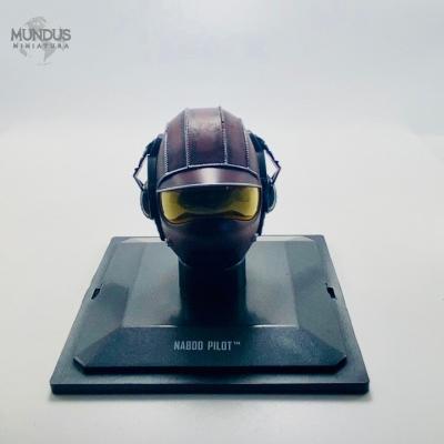 Naboo Pilot Helm Star Wars Figurine Nr. 6 Altaya (Ohne Box)