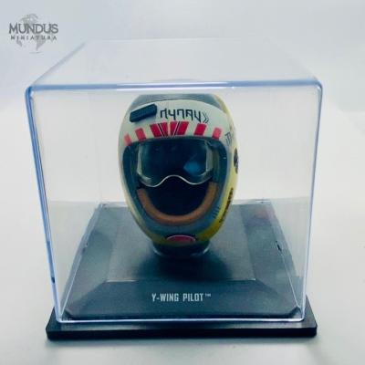 Y WING Piloto Casco Helmet Star Wars N�26 Altaya Figurin