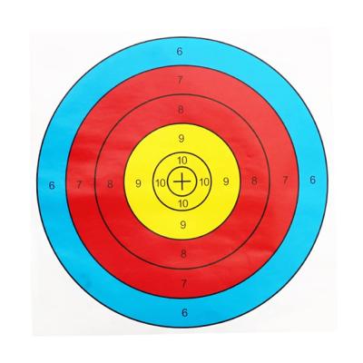 30 pi�ces de papier cible de tir � l'arc ext�rieur pour comp�tition de fl�che...