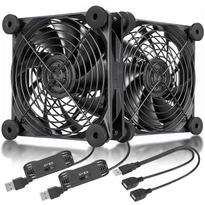 Ventilateur USB, contr�le multivitesses, avec grille de protection en m�tal, ...