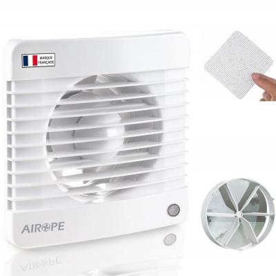 100 mm Humidity Sensor & Timer,Ventilateur,Extracteur d'Air avec Clapet AntiR...