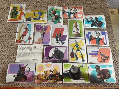 IMAGE PANINI AUTOCOLLANT STICKER ROBOTS 2005 CENTURY FOX 1CHOIX BRILLANTE