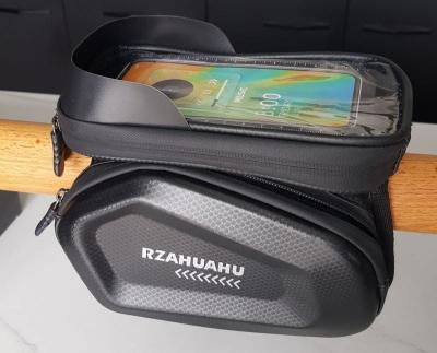 Sacoche de Cadre pour V�lo �tanche avec �tui T�l�phone   2 Compartiments   Passa