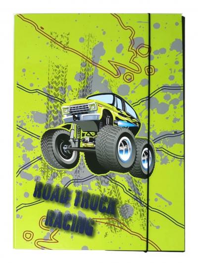 Classeur A4 pour Enfant  Bo�te de Collecte en Carton avec �lastique pour Gar�...