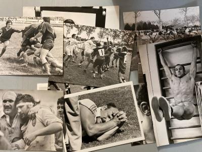 Original Paket Sch�ne Foto  beschwerer 1970 Rugby XV De France Sport Tampon