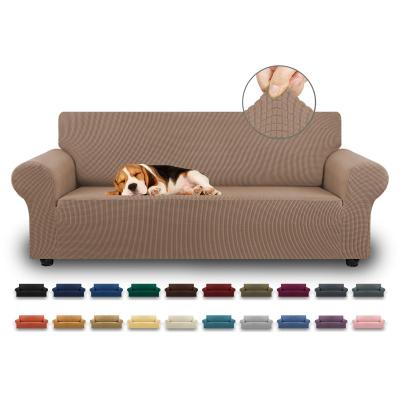 Housse de canap� extensible pour canap� � 3 coussins, protection de meubles a...