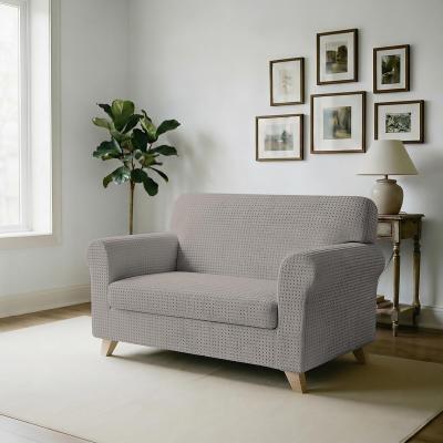 Iris  Housse de canap� �lastique, 96% Polyester   4% �lastom�re, Gris Tourter...
