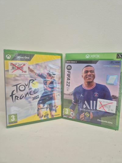 Lot 2 Jeux Xbox Neufs Scell�s FIFA 22   Tour de France 2022 Xbox One Series X