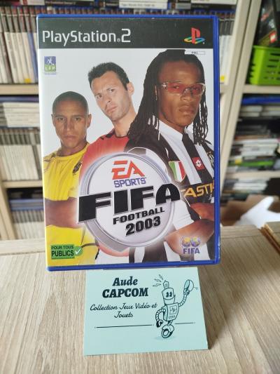 Sony PlayStation 2 PS2 Jeu Fifa Football 2003 PAL Fr Ultra complet Cd TBE
