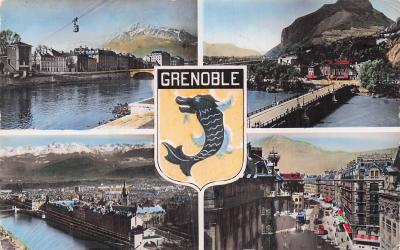 38 GRENOBLE LE TELEFERIQUE LE CASQUE DE NERON