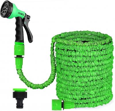 Tuyau d'arrosage extensible de 7,5m-25 ft, tuyau d'arrosage extensible flexib...