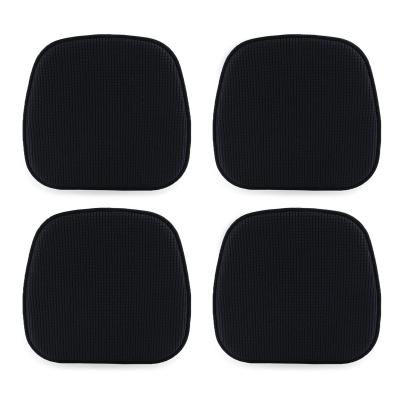 Lot de 4 Coussins de Chaise antid�rapants avec Housse en Velours � Carreaux  ...