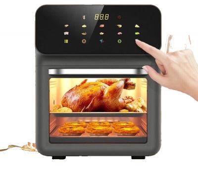 Mini fritorexia de aire KQ0008 10L compacta 1350W parrilla r�pida sin aceite