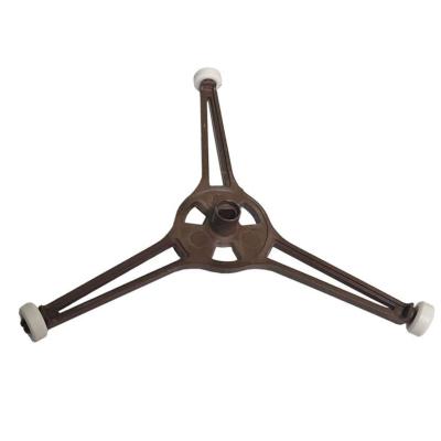 Support de plateau en verre pour microondes  Triple bras rotatif  Plateau tou...