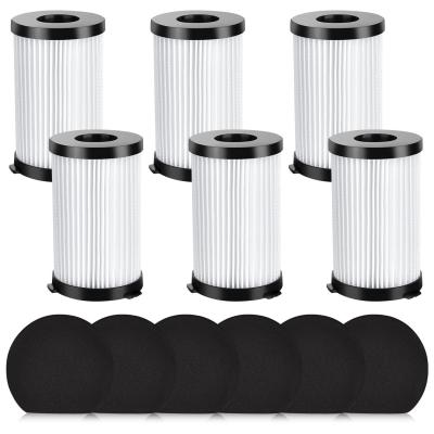 Lot de 6 filtres de rechange pour Ariete Handyforce 2761 2759 aspirateur, 6 f...