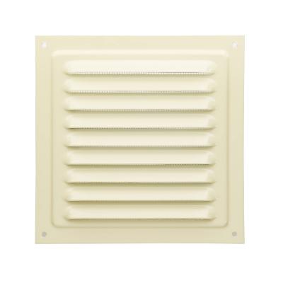 Grille de ventilation en m�tal Bel�ftung Entl�ftung 15x15 cm, Beige