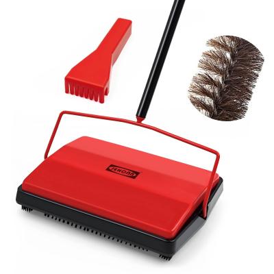 Balai M�canique Manuel � Cheveux de Cheval, sans �lectricit�, pour Tapis et M...