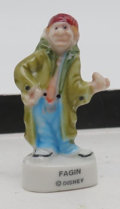 2001 ARGUYDAL DISNEY OLIVER ET COMPAGNIE FEVE PORCELAINE 3D AU CHOIX