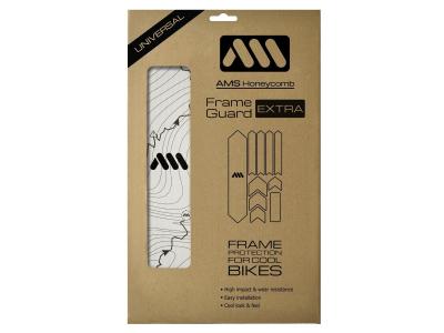 Kit de protection de cadre VTT en film PVC ultra r�sistant de 380 �m contenan...