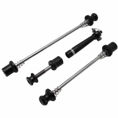 Kit blocage antivol roue avant arri�re   tige selle Newton 3 pi�ces noir Neuf
